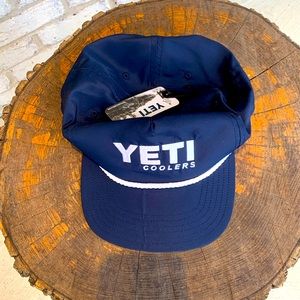 COPY - NWT Yeti Coolers navy rope hat